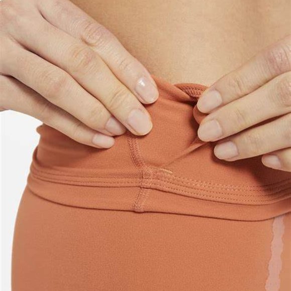 NWT Nike Yoga High Rise Luxe Eyelet 7/8 Women Training-Tights, Medium - Picture 5 of 5